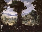 Carlo Antonio Procaccini Garden of Eden oil painting reproduction